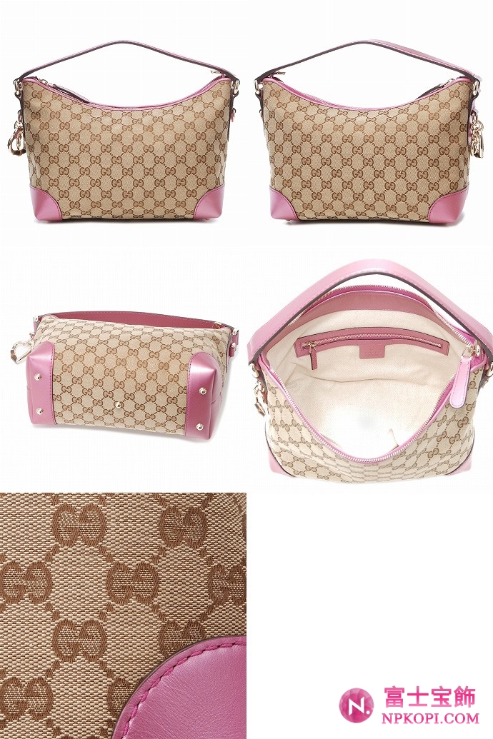 GUCCI/グッチ 2012年春夏新作HEART BITチャーム付きワンショルダーバッグ 269959 F4C2G 9799 